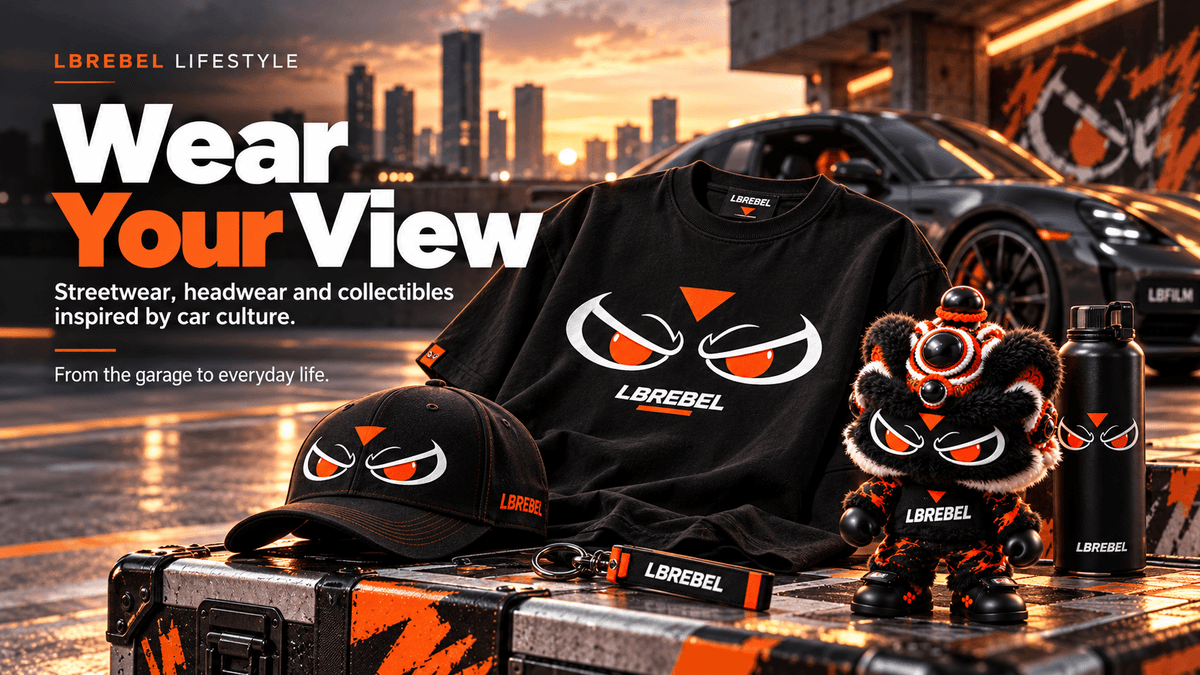 Discover LBREBEL: Streetwear, Headwear and Collectibles Inspired by Car Culture
