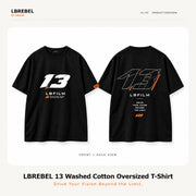LBREBEL 13 Washed Cotton Oversized T-Shirt