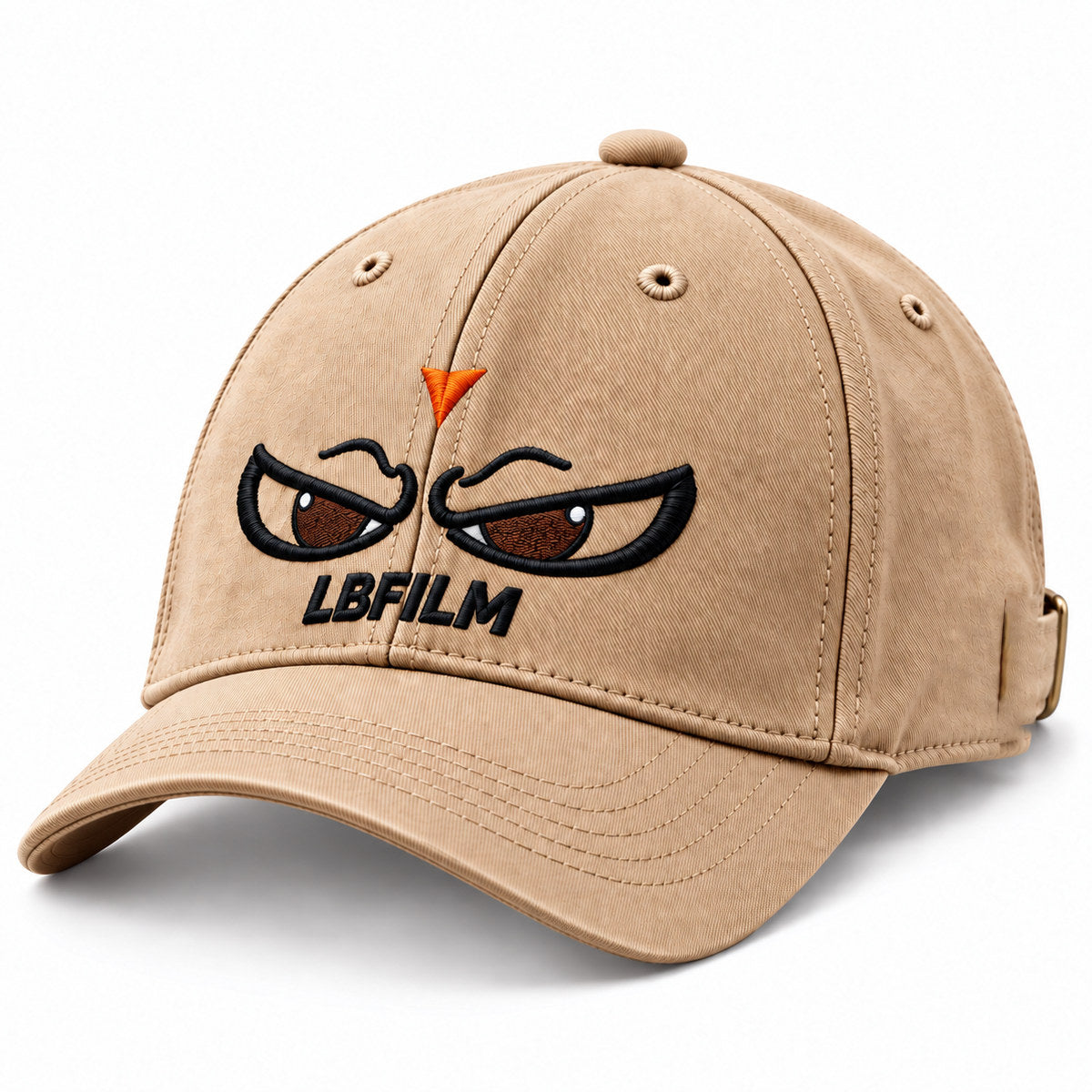 LBREBEL Angry Eyes Cap — Desert Khaki