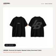 LBREBEL Textured LB Oversized Tee