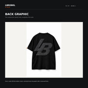 LBREBEL Textured LB Oversized Tee