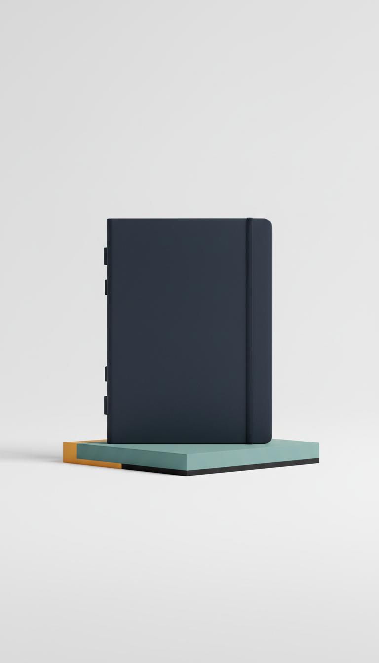 Midnight Navy Modular Notebook
