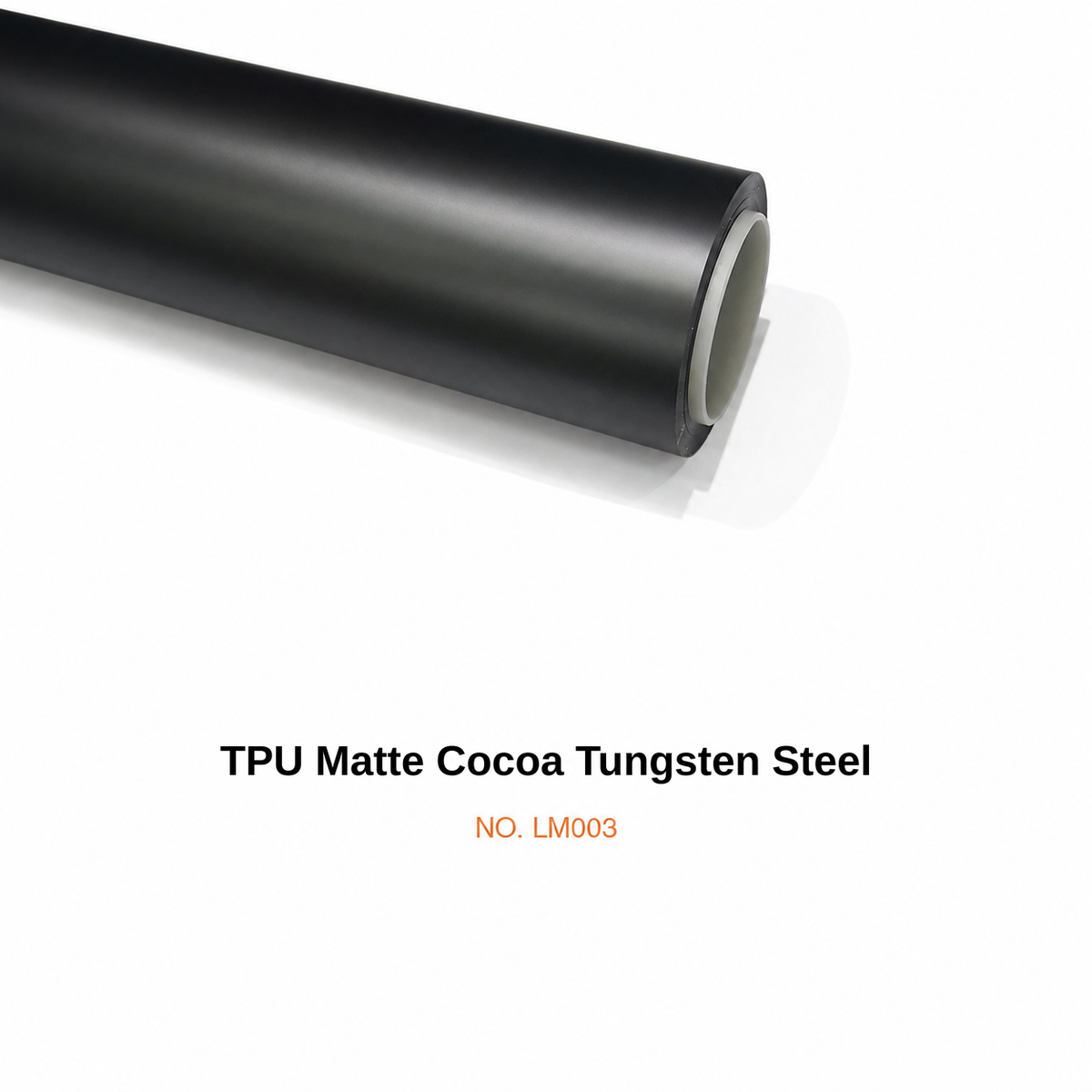 LM003 — TPU Matte Cocoa Tungsten Steel