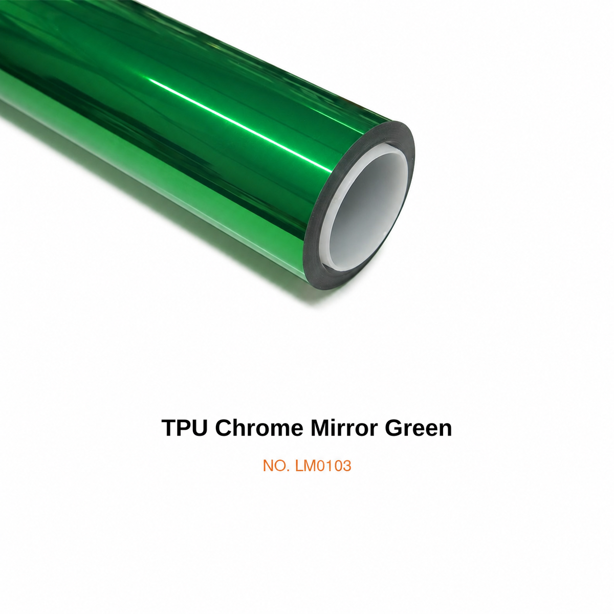 LM0103 — TPU Chrome Mirror Green