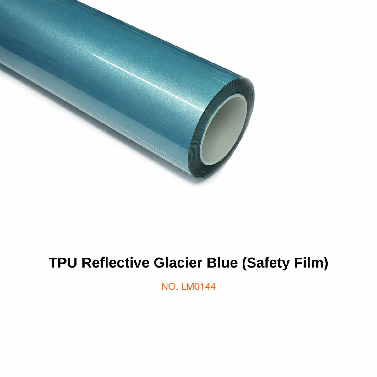 LM0144 — TPU Reflective Glacier Blue (Safety Film)