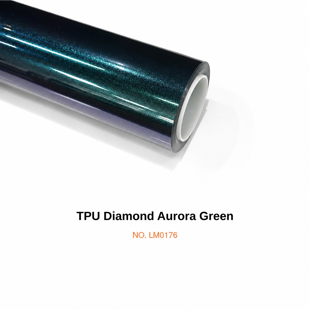 LM0176 — TPU Diamond Aurora Green