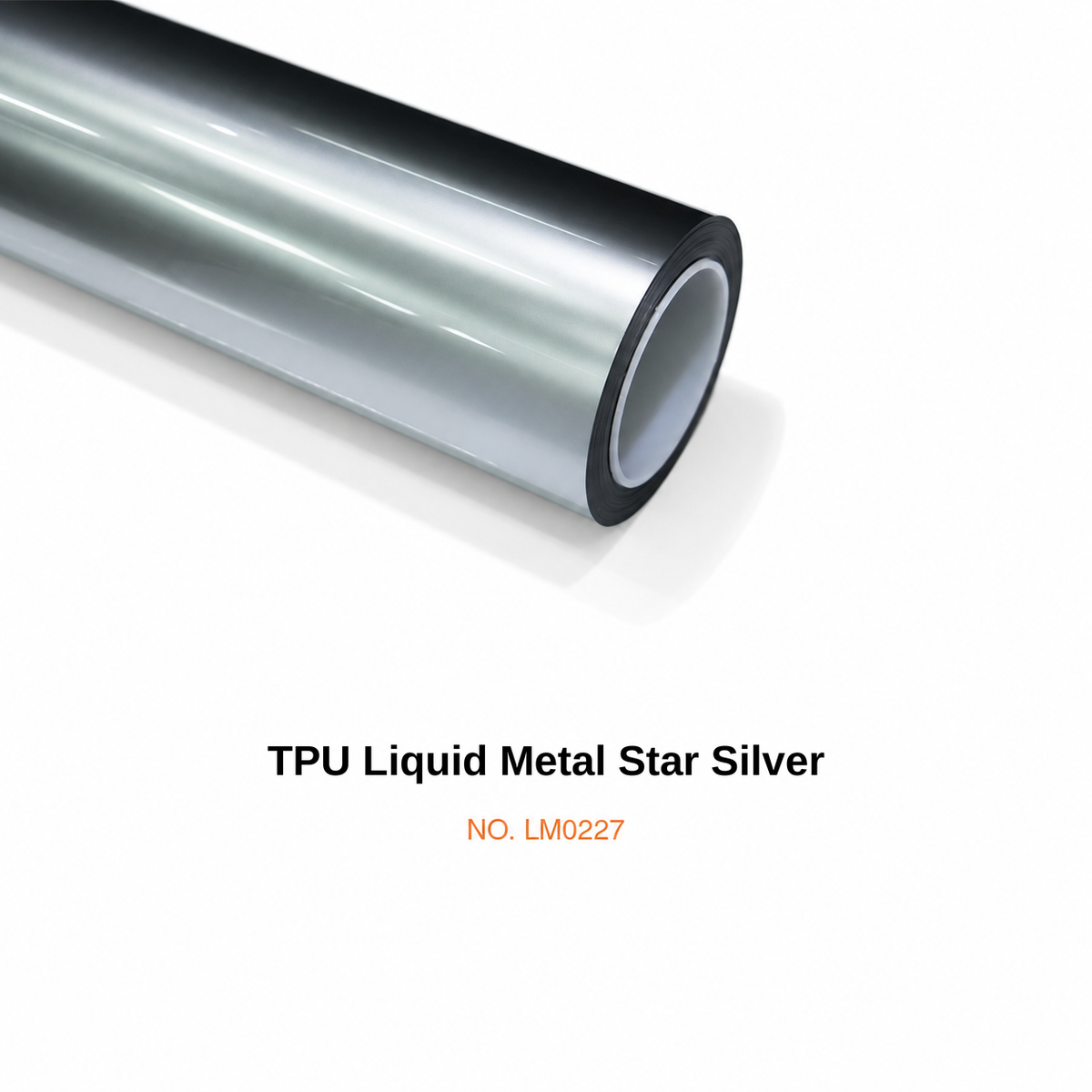 LM0227 — TPU Liquid Metal Star Silver