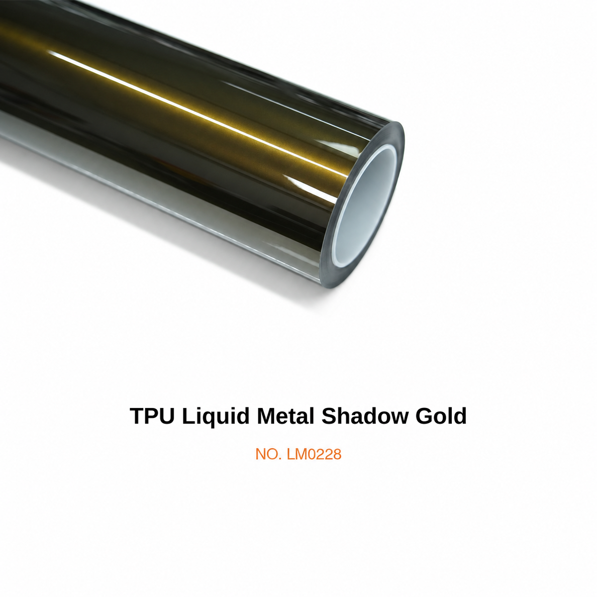 LM0228 — TPU Liquid Metal Shadow Gold
