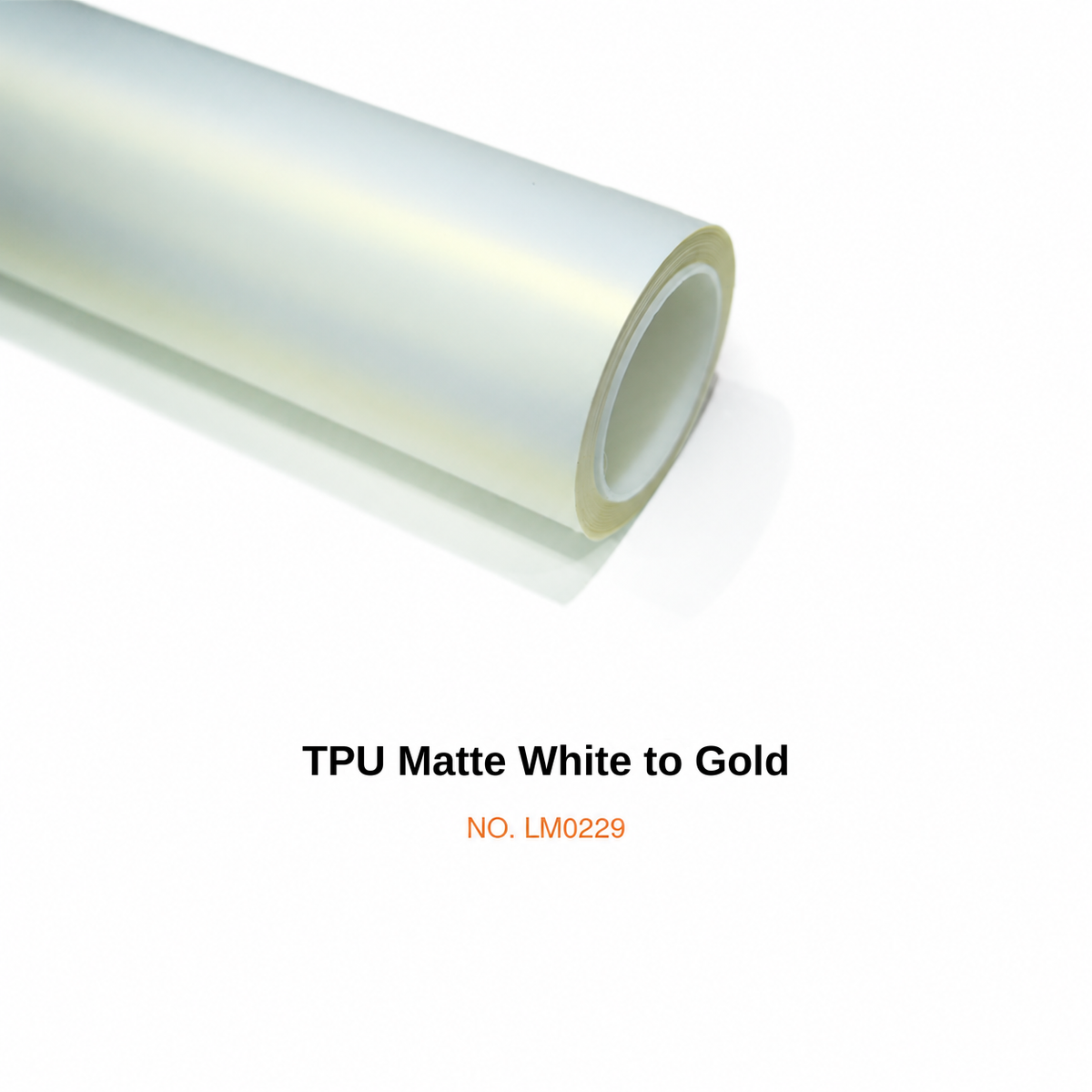 LM0229 — TPU Matte White to Gold