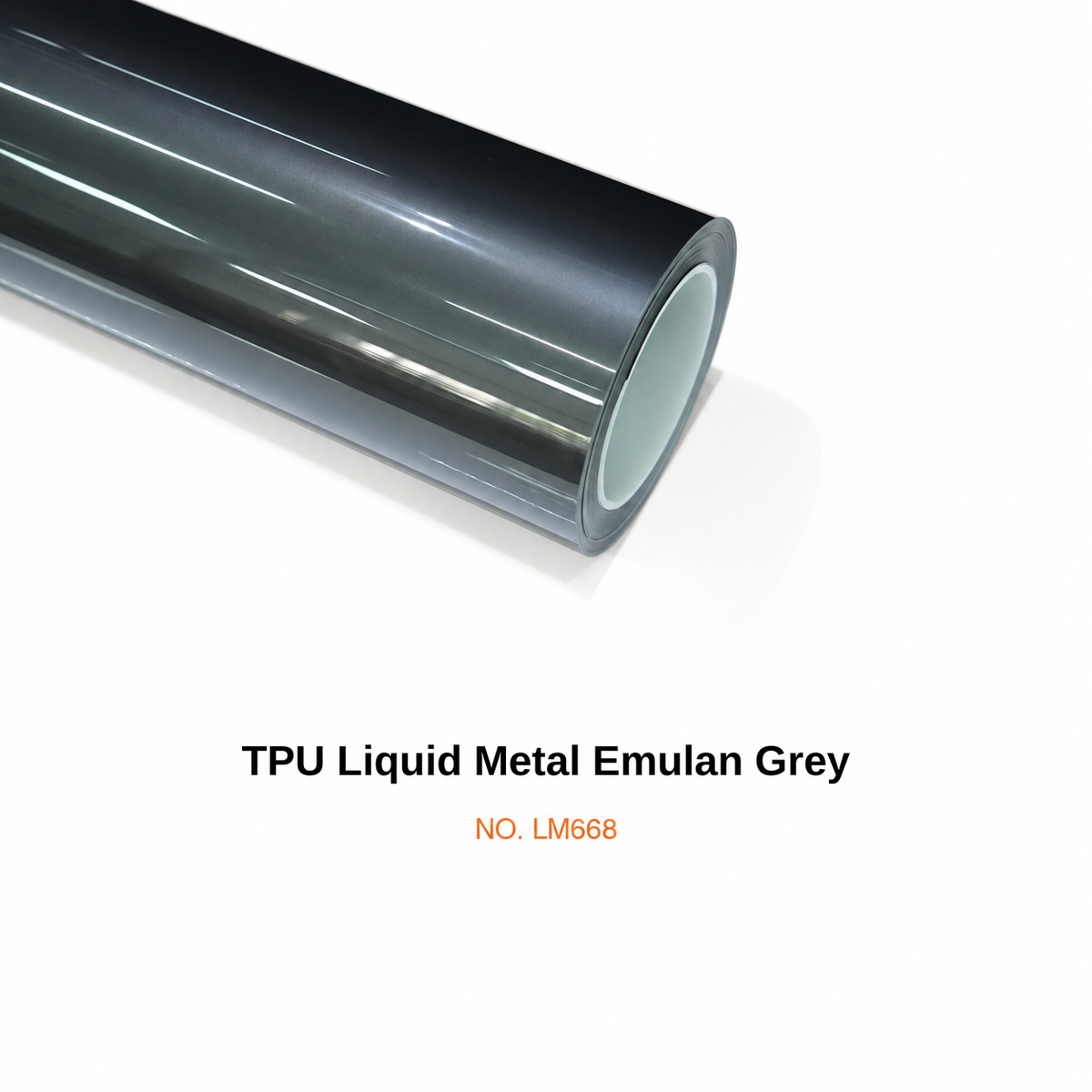 LM668 — TPU Liquid Metal Emulan Grey