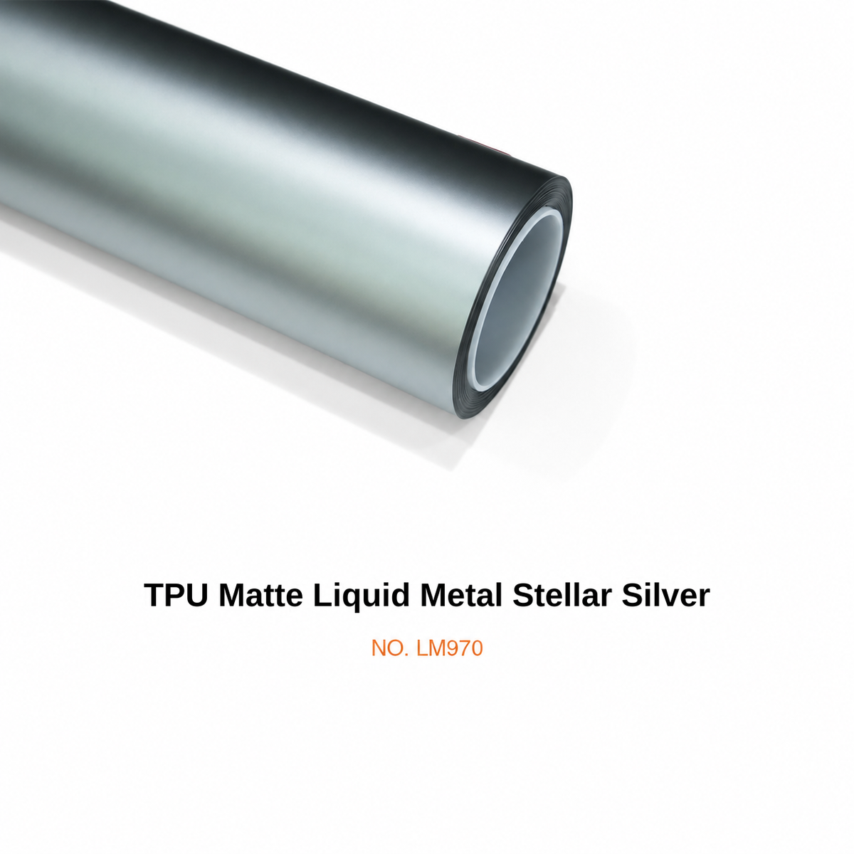 LM970 — TPU Matte Liquid Metal Stellar Silver