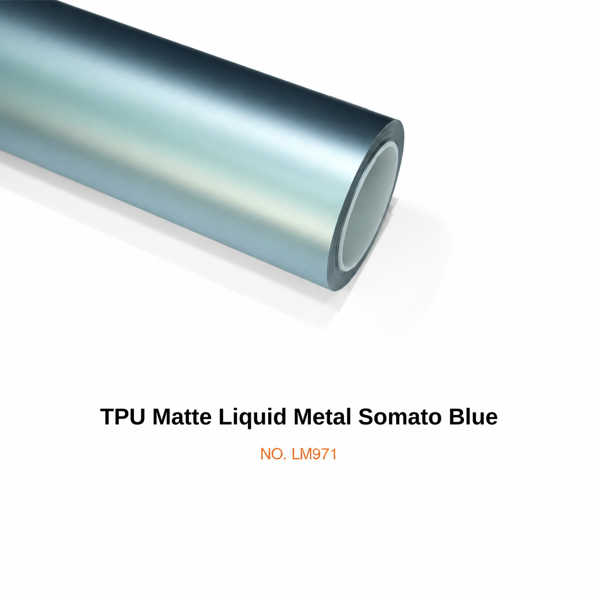 LM971 — TPU Matte Liquid Metal Somato Blue