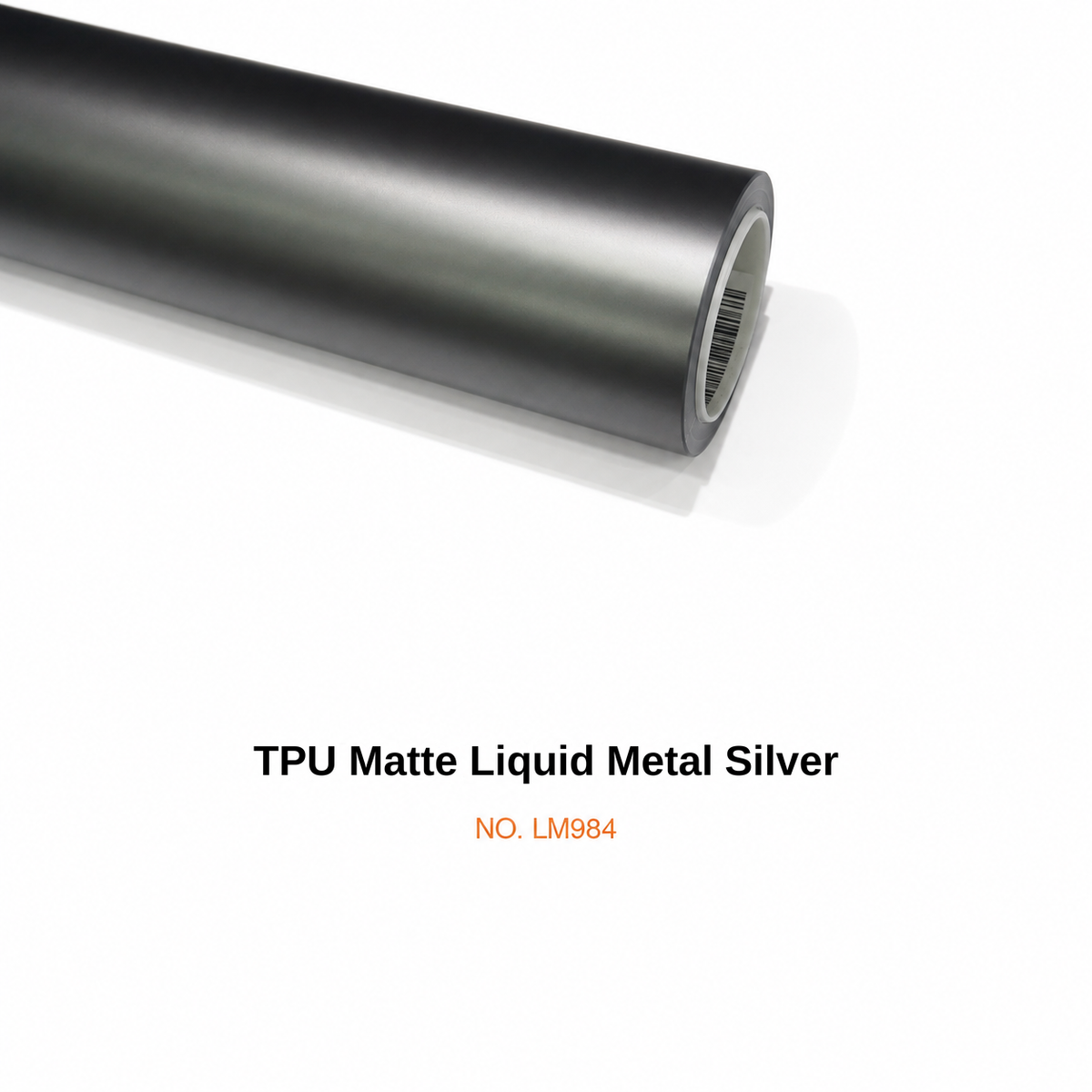 LM984 — TPU Matte Liquid Metal Silver