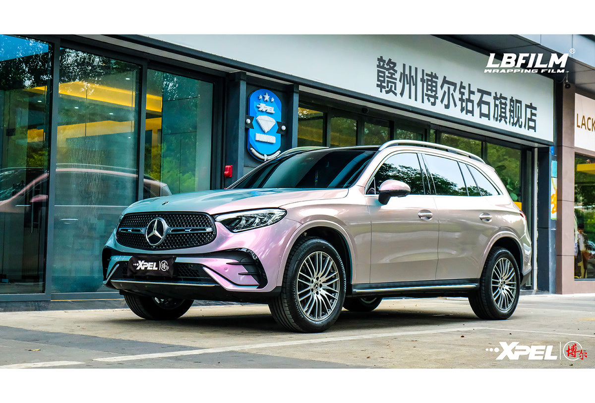 Mercedes GLC300L with LBFILM gloss film