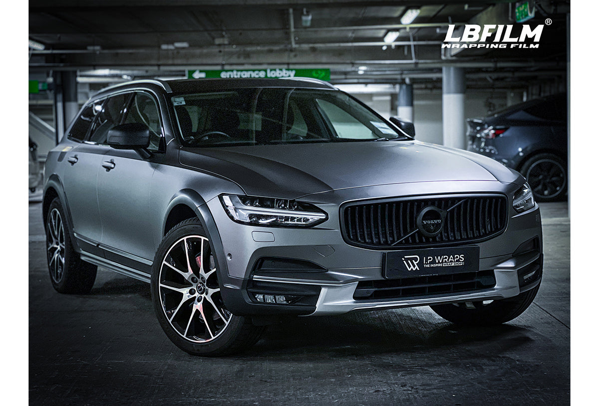 Volvo V90 in LBFILM AMG Grey Matte