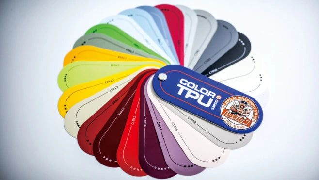 LBFILM Color TPU physical swatches